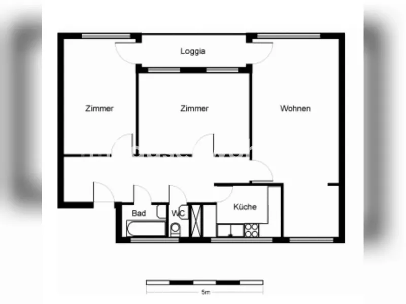Tauschwohnung: Landeseigene in Wittenau - Wohnung mit Sinn gebaut — photo 1